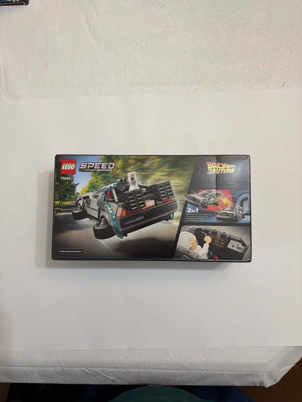 LEGO Speed Champions Time Machine from Back to The Future 77256